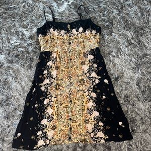 Intimately Free People Black Slip Dress